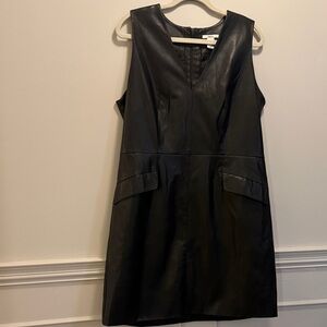 Bar III Sleek Black Mini Dress